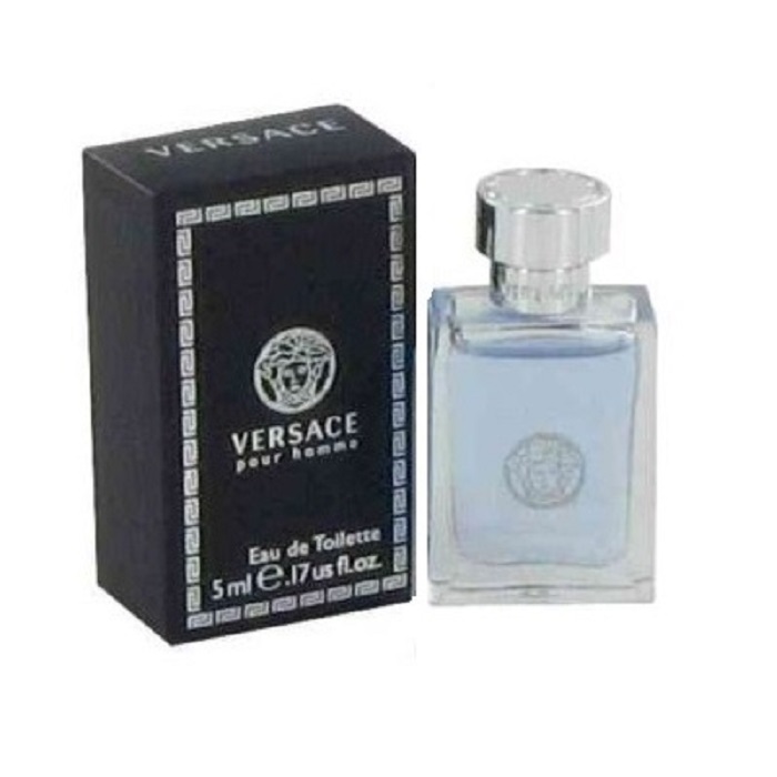 Versace Pour Homme Mini Cologne by Versace 0.17oz / 5ml Eau De Toilette for men